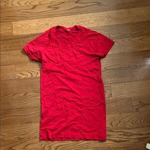 Lululemon Swiftly Tech Red Short Sleeve Top